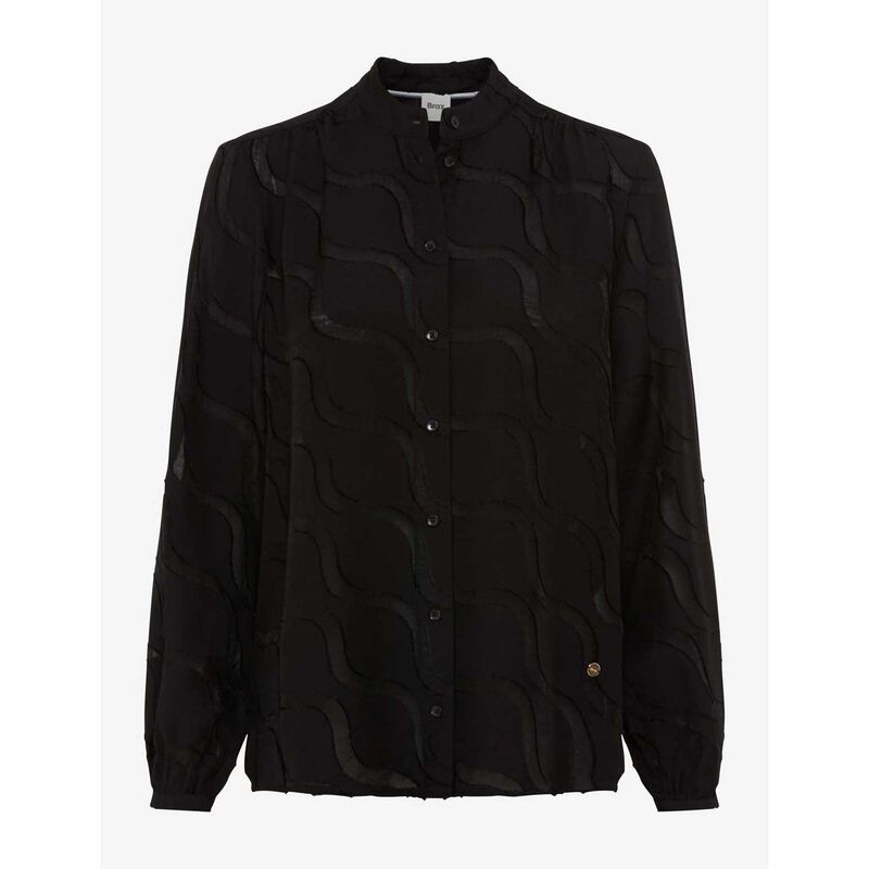 Brax Vivi Burn Out Detail Blouse image number 3